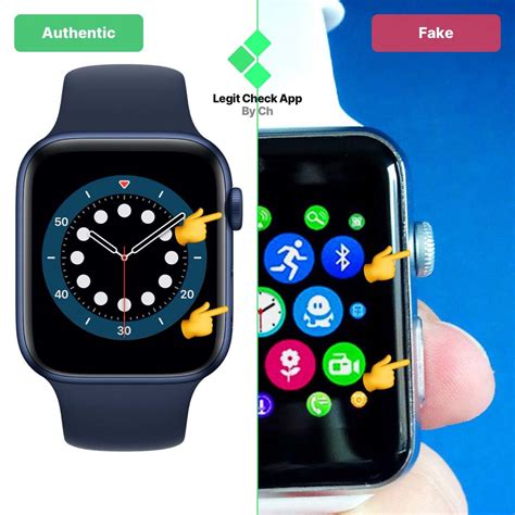 how to spot a fake apple watch series 8|how to identify a fake apple watch.